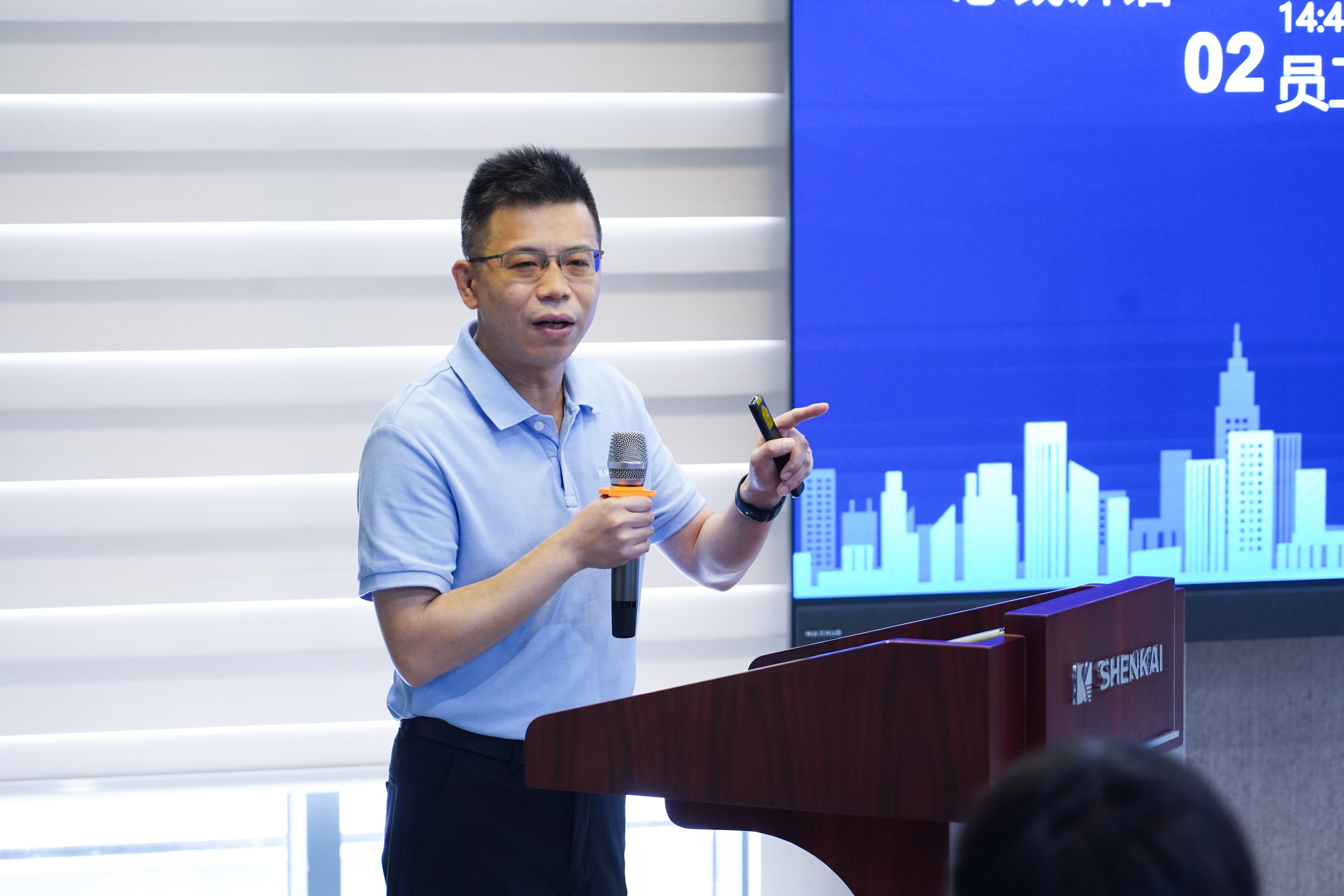 青春不負星光路，藍天展翅正當(dāng)時 | 神開“青藍同行，共創(chuàng)征途”青年員工主題交流分享會成功舉辦(圖5)